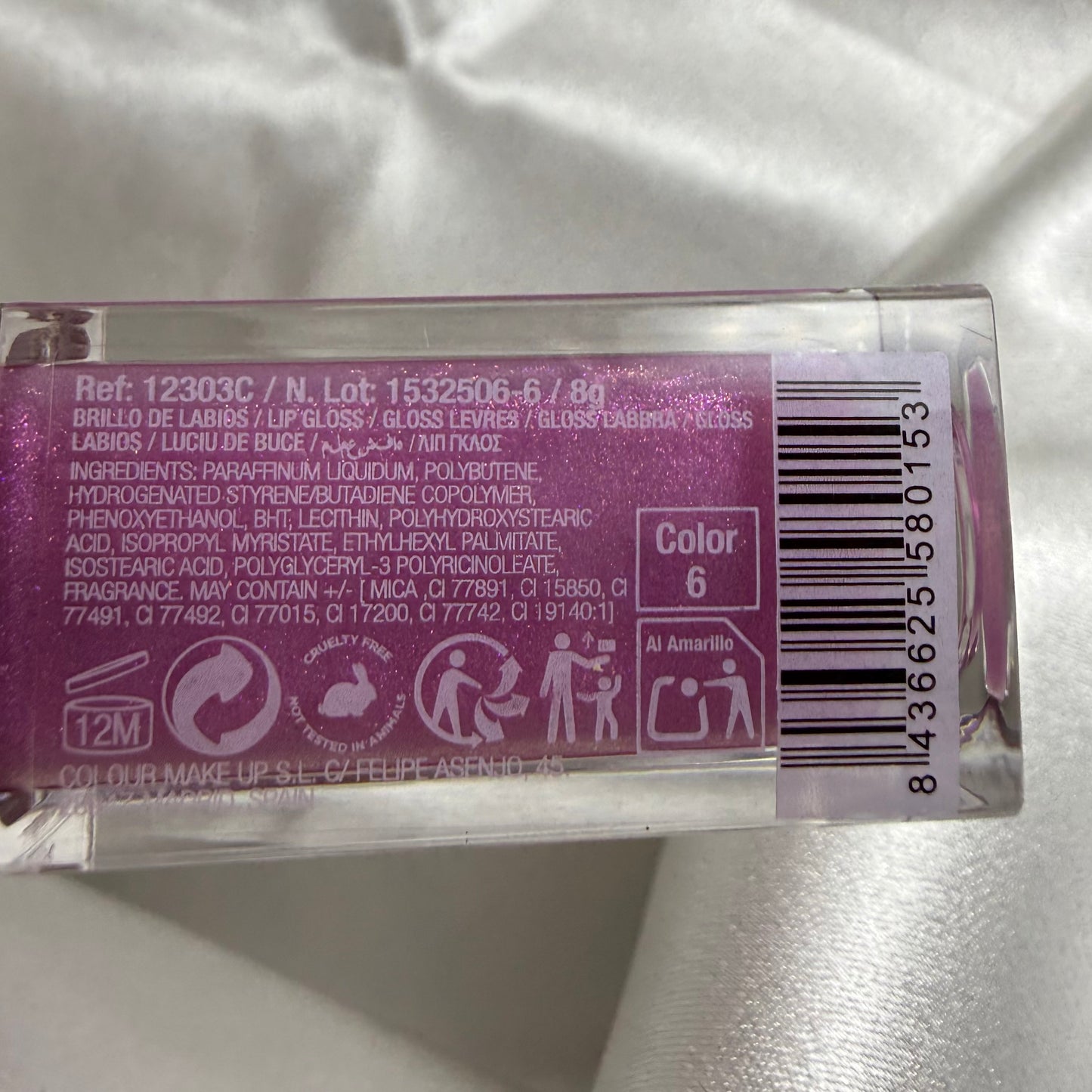 Gloss Lip Glow Glaze Cherry Flavour