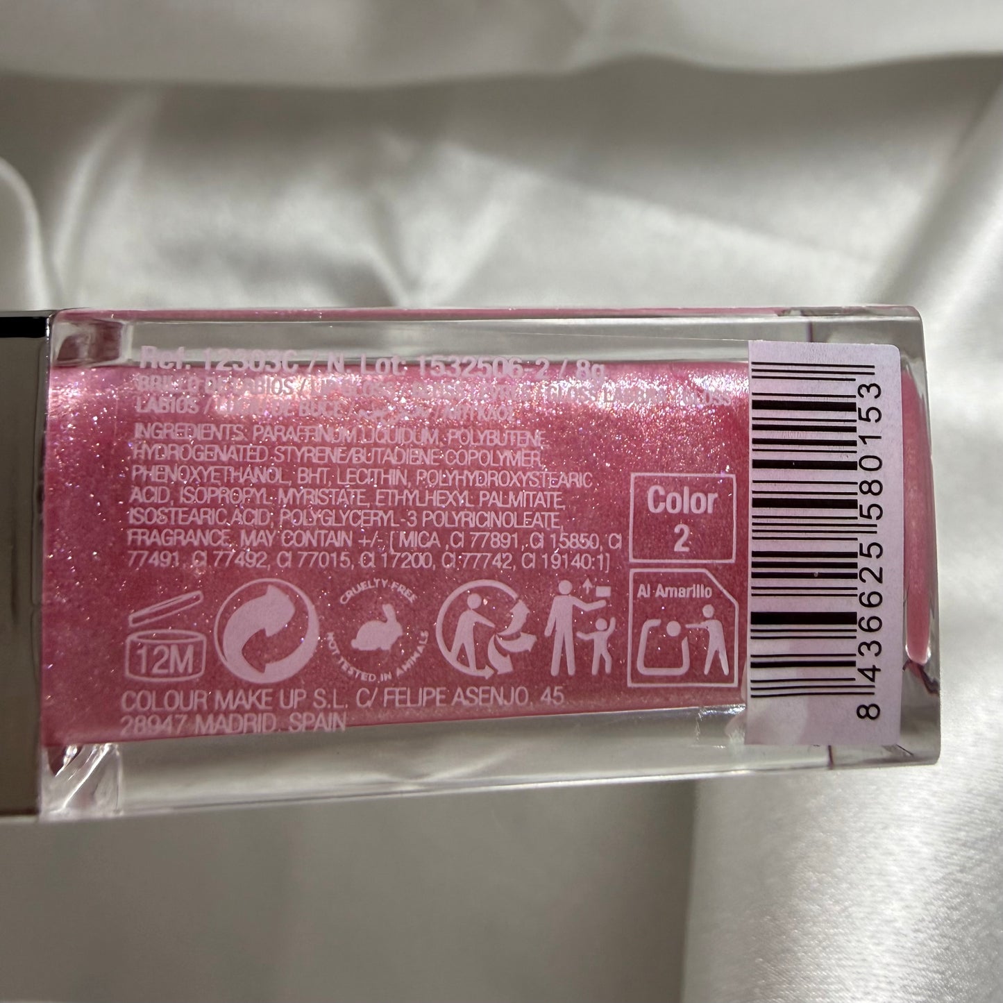 Gloss Lip Glow Glaze Cherry Flavour