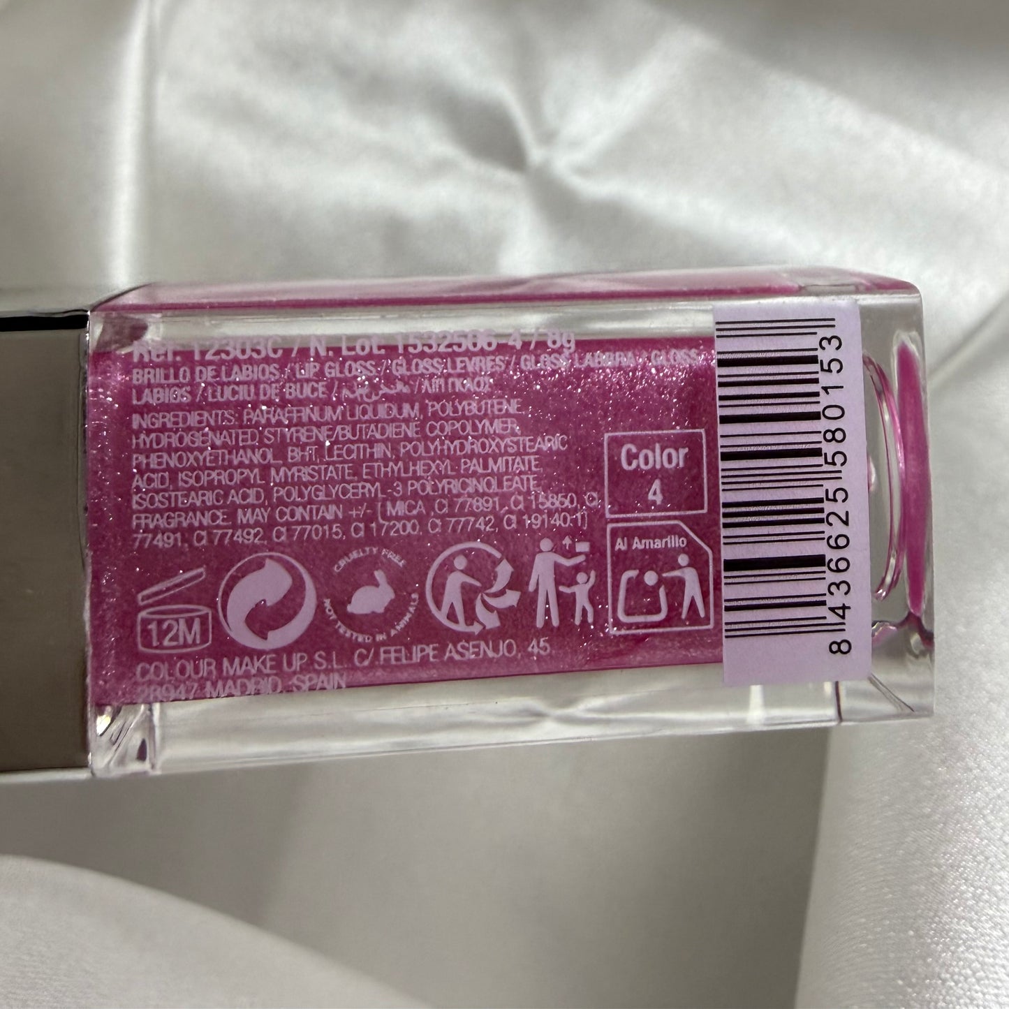 Gloss Lip Glow Glaze Cherry Flavour