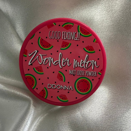 Poudres libres fixantes mat Pastèque